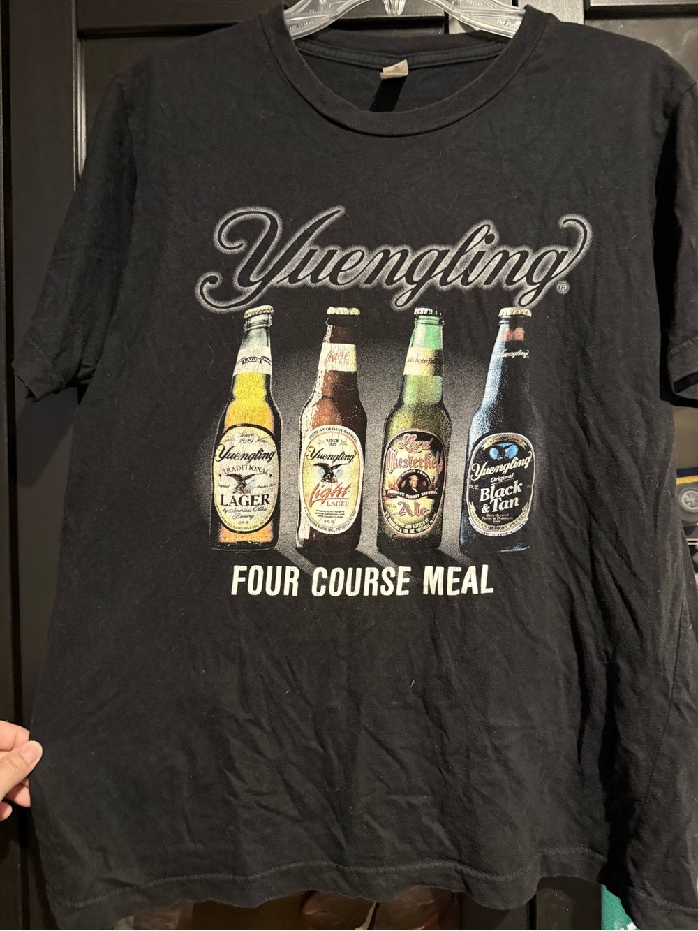 Yuengling Black Short Sleeve Crew Neck T-Shirt